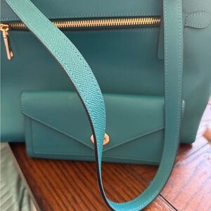 Coach Tote Bag\Wallet in Teal